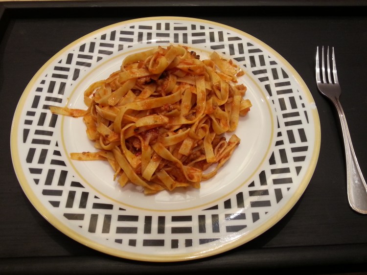 Pasta with Doru's sauce