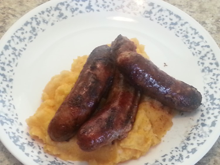 First dinner at the trailer 2013