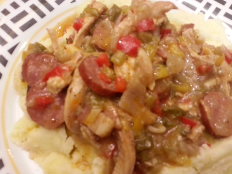 Cajun chicken ragu-2