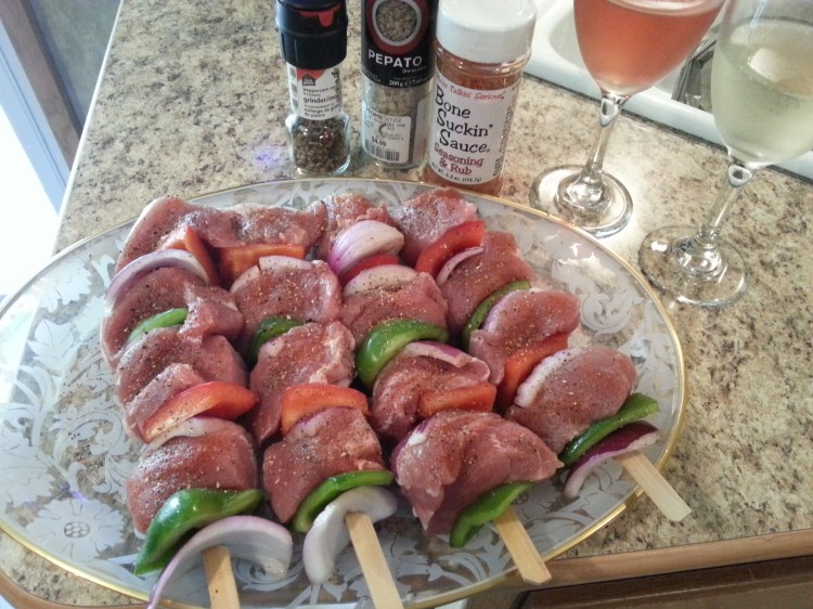 Dinner at the trailer-1