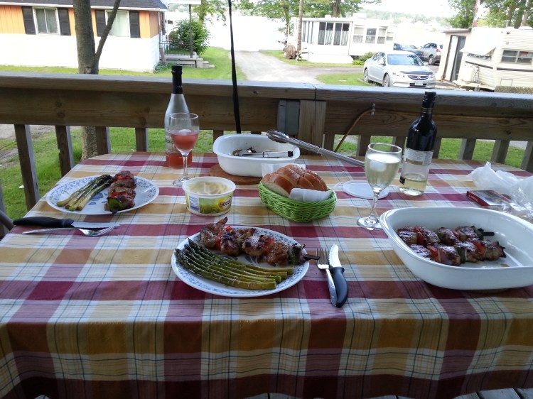 Dinner at the trailer-4