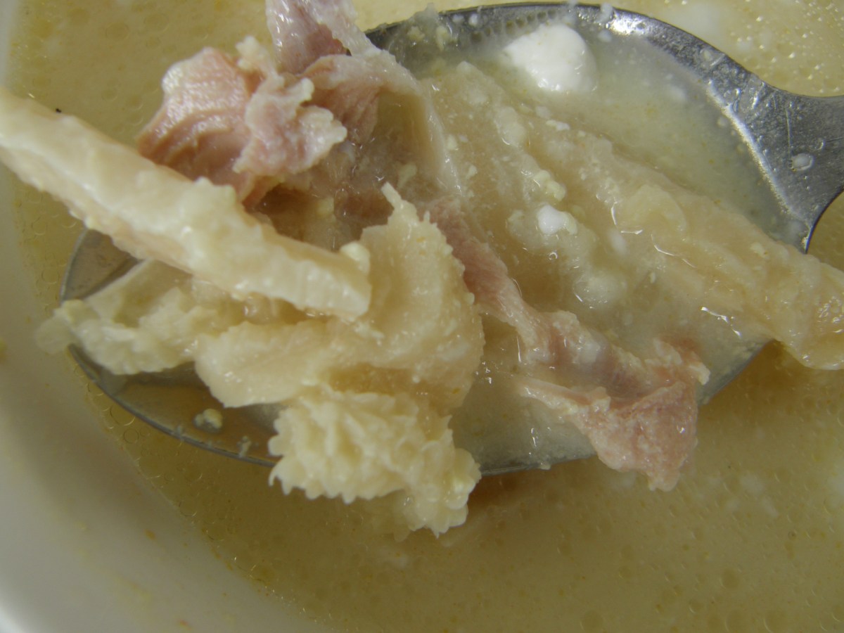Romanian tripe soup-2