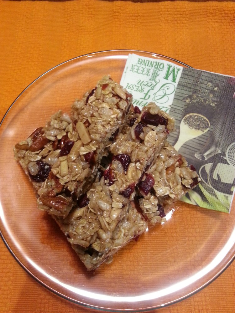 Cranberry Spice Granola Bars-2