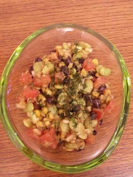 Beans and corn salad-2