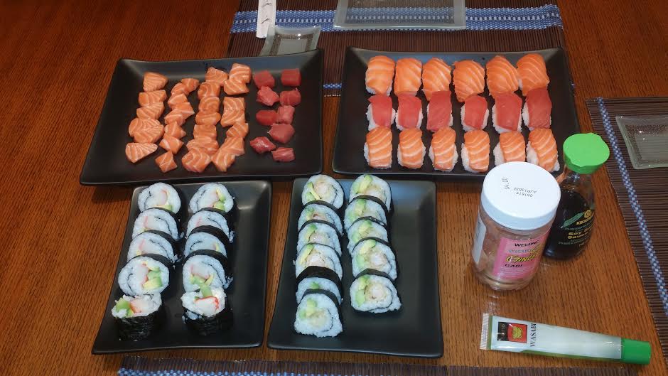 Sushi dinner-14/12/13