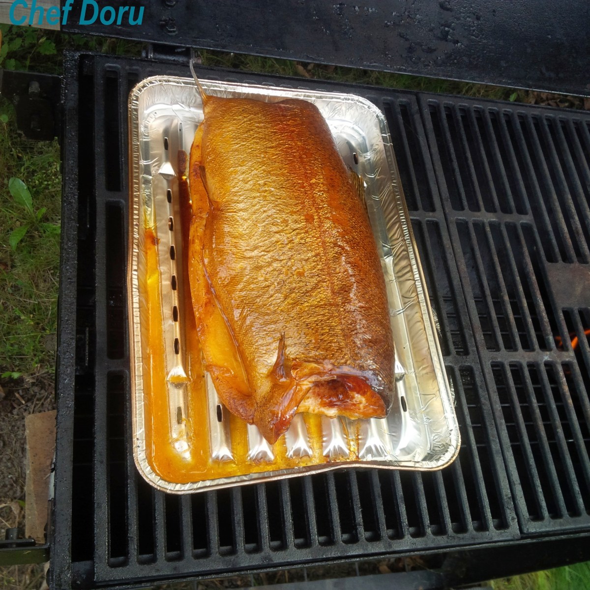 Whole smoked salmon-1
